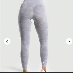 Gymshark Grey Camo Leggings